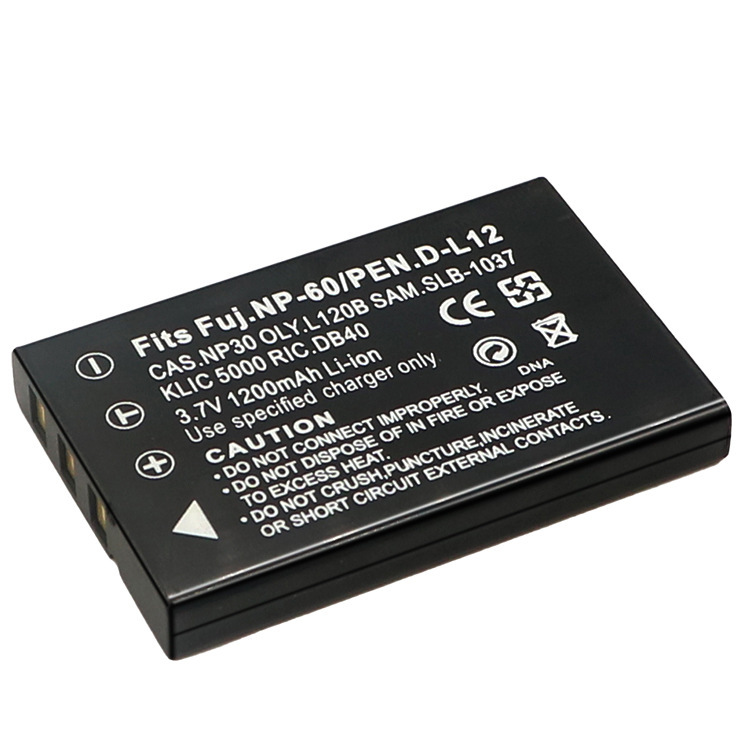 3.7V 1200mAh Replacement NP-60 FNP60 NP60 NP 60 Camera Li-ion