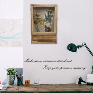 DX Designs <strong>10x12</strong> Inch Wooden Shadow Box <strong>Frame</strong> with Glass Door &amp; Drawer, Wall Display for Photos, Dried Flowers &amp; Small Keepsakes - Product Image 6