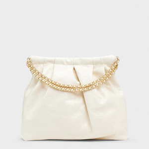 Bolso Estilo Wanderer de Gran Capacidad con Correa de Cadena, Versátil como Bolso de Mano, Bandolera y Mochila para Mujer - Product Image 3