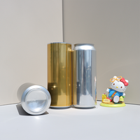 Aluminiumdosen-Hersteller 500ml Unbedruckte Einfache Runde Leere Aluminium-Getränkedose