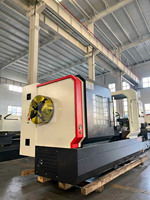 Tour à fileter CNC QK1319, alésage de broche max. 200 mm, machine de tournage CNC robuste pour le filetage de tuyaux de puits pétroliers