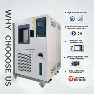 Cámara de Prueba Climática de Envejecimiento con Control Ambiental Programable de Temperatura y Humedad de Zhongli Instrument - Product Image 1