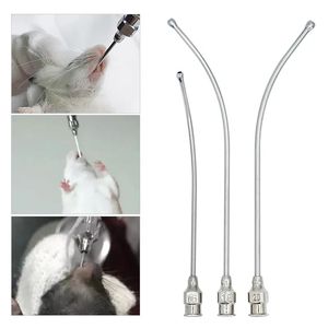 Reutilizável Veterinária Animal Agulha De Alimentação Pet Bird Drench Cânula Ratos Mouse Oral Gavage Agulha De Alimentação - Product Image 1