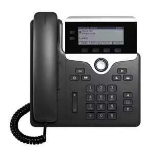 Téléphone IP d'entreprise double ligne CP-7821-K9 avec voix HD et alimentation PoE – Solution de communication professionnelle CP-7821-K9 - Product Image 1