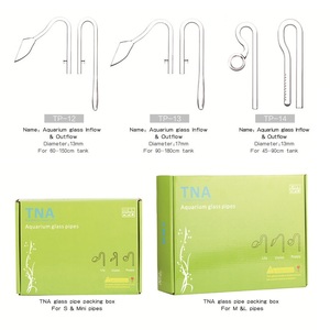 TP-5 <span class=keywords><strong>TNA</strong></span> 13mm acquario serbatoio di afflusso giglio tubi con ventose libere - Product Image 6