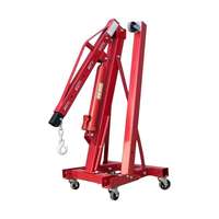 1 tonne 2 tonnes 3 tonnes Mini-grue hydraulique pliable pour moteur de levage