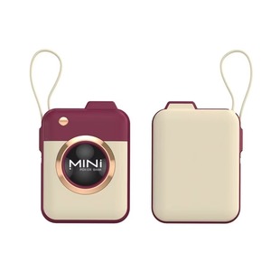 แบตสำรองพกพาขนาดเล็ก 10000mAh รองรับการชาร์จเร็วแบบ Type C Input/Output พร้อมสายชาร์จสำหรับใช้งานกลางแจ้ง - Product Image 3