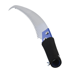 Scie à branche simple en acier à haute teneur en carbone HP35 330T, outil de jardinage manuel avec poignée en mousse pour la coupe des branches d'arbres en extérieur - Product Image 1