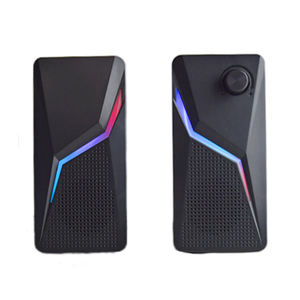 Bilgisayar dizüstü bilgisayar için USB <span class=keywords><strong>2</strong></span>.0 RGB masaüstü konferans harici hoparlör - Product Image 4