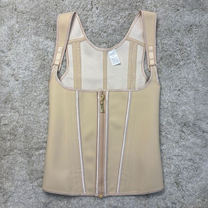 Double Compression Rose Latex Acier Désossé Sablier <span class=keywords><strong>Plat</strong></span> <span class=keywords><strong>Ventre</strong></span> Contrôle Shaper Gilet Ceinture <span class=keywords><strong>Ventre</strong></span> Wrap Slim Waist Trainer Corset - Product Image 3