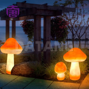 Luces LED con Forma de Hongo 3D Personalizadas, IP65, Material de Resina Transparente y Fibra de Vidrio, para Exteriores, Paisajes, Halloween y Festivales - Product Image 5