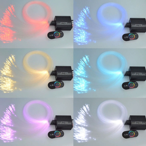 Lumières d'ambiance décoratives pour plafond ciel étoilé, KTV, <span class=keywords><strong>cinéma</strong></span>, home <span class=keywords><strong>cinéma</strong></span>, effet de projecteur de ciel nocturne, étoiles, LED, fibre optique en plastique - Product Image 5