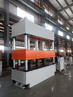 Prensa Hidráulica Boreino de Quatro Colunas e Três Vigas 100-500 Toneladas, Economia de Energia, Multicilindro, Mesa de Trabalho Grande, para Estampagem Profunda de Aço