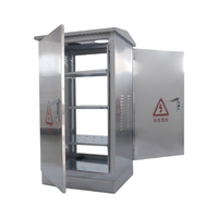 Boîtier de distribution extérieur étanche IP54, armoire réseau électronique extérieure en acier inoxydable et aluminium