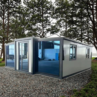 Maison préfabriquée à faible coût Structures en acier Bâtiments à ossature Villa de luxe moderne 1 chambres à coucher Maisons conteneurs préfabriquées modulaires