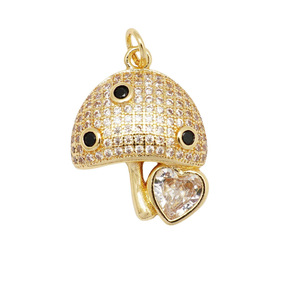 Fashion Pendants Charms Animal Shape Copper Alloy Micro Insert Women's Gift Jewelry - Product Image 5