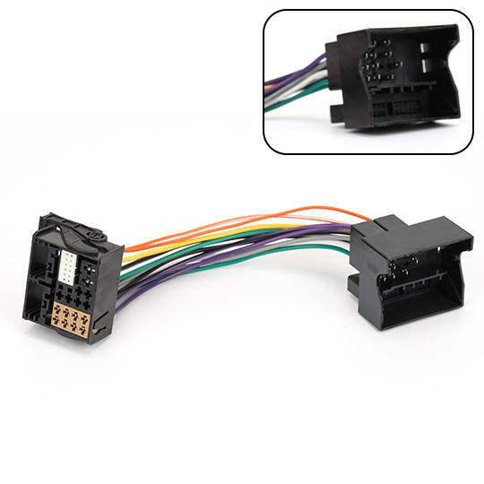 RCD360 RCD330 PLUS RCD410 MIB DIS PRO RADIO PQ to MQB Car Install Adapter Canbus Decoder for VW Golf 5 6