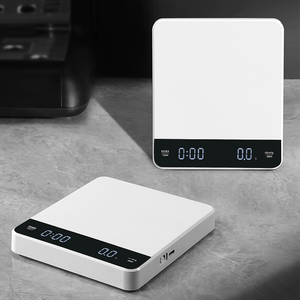 Balance à café électronique de haute précision pour un usage domestique, pesage et chronométrage portables en un seul appareil, conforme aux normes alimentaires - Product Image 5