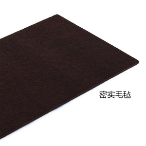 Patins en feutre auto-adhésifs double couche marron non tissés antidérapants pour la protection des tables, chaises et sols - Product Image 3