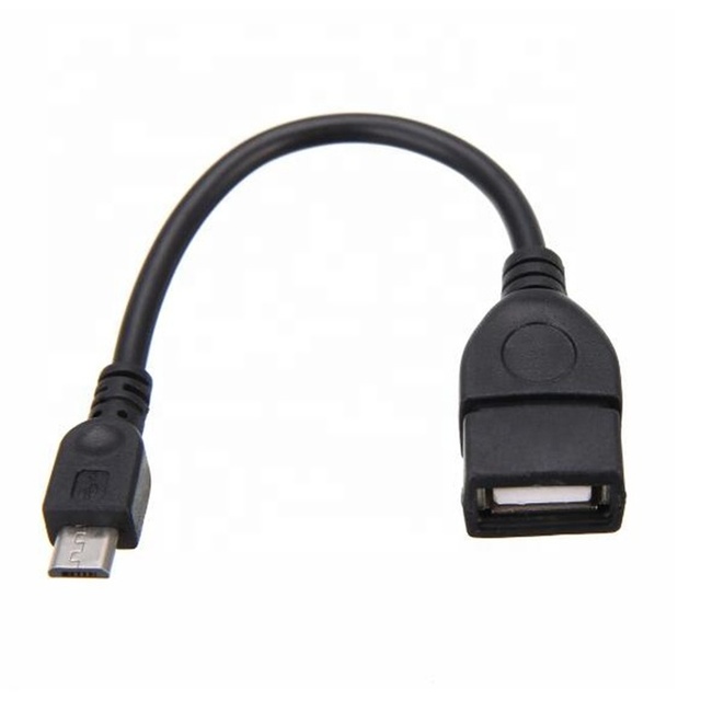 High quality Micro USB 2.0 A Female to B Male Converter OTG Adapter Cable