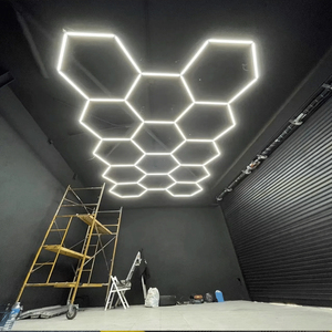 Plafonniers encastrés LED <span class=keywords><strong>ultra</strong></span>-minces à luminosité réglable, étanches, lumière blanche froide pour parkings, ateliers <span class=keywords><strong>de</strong></span> detailing automobile - Product Image 3