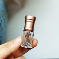 En stock – Flacon roll-on de luxe en verre vide de 3 ml et 5 ml, style Moyen-Orient, pour parfum et huiles essentielles, idéal pour le massage