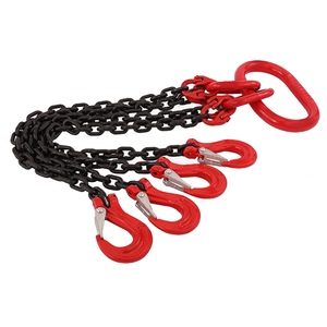 合金鋼リフティングチェーンスリング2脚<span class=keywords><strong>3</strong></span>脚G80リフティングマスターリンク付き - Product Image 1