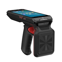 Lector de Mano UHF RFID de Largo Alcance CMX-R501, PDA Resistente con Android, Escáner de Código de Barras 2D para Gestión de Inventario de Prendas