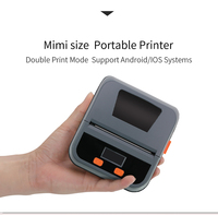 Mini imprimante d'étiquettes thermiques Portable 3 pouces 80mm compatible avec Android IOS imprimante sans fil TPL80