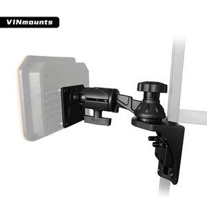 ขายึดเรือแบบแขนยึดแนวตั้งเดี่ยวพร้อมแผ่น VESA ขนาด 75x75 มม. อุปกรณ์ยึดและขาตั้งที่จำเป็น - Product Image 3
