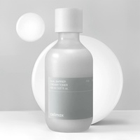 Crème tonique double barrière Celimax à texture crémeuse et lactée, hydratation longue durée, infusée aux neuroamides et peptides