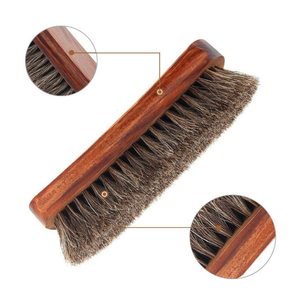 <span class=keywords><strong>Brosse</strong></span> de cheval en bois pour le nettoyage et le polissage des chaussures de voiture, pour sièges en cuir, 1 pièce, meilleures ventes - Product Image 2