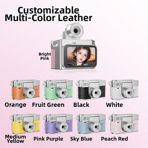Vibrant Color Control Mini CCD <b>Camera</b> for Kids Metal Body Fixed Focus One Click Photography Portable Digital <b>Camera</b> Gift - Product Image 4
