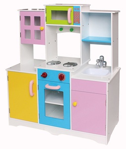 Toffy & Friends enfants table chaises <span class=keywords><strong>maison</strong></span> de poupée jouer semblant cuisine enfants meubles - Product Image 2