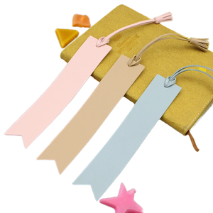 Quick Shipping Leather Tassel Bookmark 7 Colors Cute Book Marks Bookmark With Tassel Personalized Anniversary Gift