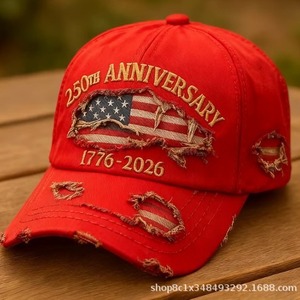 Cappellino da Baseball Vintage con Bandiera Americana Stampata in 3D in PVC, Effetto Lavato, a 6 Pannelli, per Uomo - Perfetto per l'Uso Casual all'Aperto in Primavera ed Estate, Ideale per gli Appassionati di Storia - Product Image 3