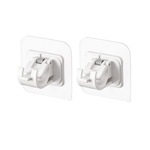 Support mural transparent en PVC <span class=keywords><strong>pour</strong></span> tringle à <span class=keywords><strong>rideau</strong></span>, sans perçage, avec <span class=keywords><strong>crochet</strong></span> adhésif réglable <span class=keywords><strong>pour</strong></span> tringle à <span class=keywords><strong>rideau</strong></span> - Product Image 6