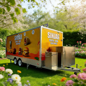 2025 Concession Catering Fast Cart Truck Mobile Kitchen Food Trailer With CE DOT - Product Image 1