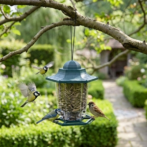 Comedero para Colibríes Transparente de Plástico para Colgar en Exteriores, Venta al por Mayor de Fábrica, Comedero para Pájaros - Product Image 5