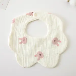 Silicone Bibs Baby Organic Cotton Bibs For Girls