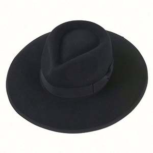 Chapeau Fedora Unisexe 100% Laine à Large Bord pour Usage Extérieur et Décontracté Professionnel – Vente en Gros - Product Image 4