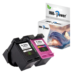 Ink-Power 64 XL 64xl cao cấp màu đen tái sản xuất Hộp mực in phun màu cho hp64 cho HP Envy ảnh 6252 máy in 6255 - Product Image 1