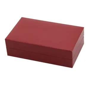 Handgemachte rote Medaille Display Box benutzer definierte Verpackung Box Lieferanten
