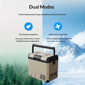Compressor Car Refrigerator Large Capacity Portable 12V24V Small Freezer for Home Outdoor Use Large Capacity Holds up to 48 Lite - Product Image 1