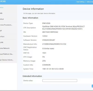 Onu เทอร์มินัลเครือข่าย EN8145X6 FTTH 10GE XG-<span class=keywords><strong>PON</strong></span> EPON gont เราเตอร์ใยแก้วนำแสง WiFi6 - Product Image 5