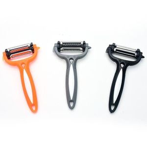Factory wholesale multi-functional 3-in-1 stainless steel apple peeler, grater, scraper, kitchen gadget, melon peeler - Product Image 4