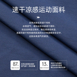 T-shirt da allenamento rinfrescante a maniche corte da uomo in rete - Product Image 3