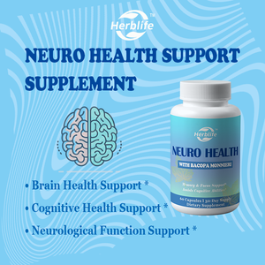 Capsules pour la santé neurologique en marque blanche OEM/ODM - Complément quotidien pour le cerveau, la concentration et la fonction cognitive avec Bacopa Monnieri, végétalien - Product Image 2