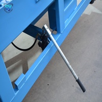 Rampe mobile hydraulique en acier au carbone SY 3000 kg, pont de chargement portable 12 tonnes pour déchargement de petits camions, directement de l'usine