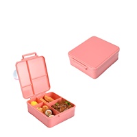 Aohea Factory Supply Houseware Boîte à lunch réutilisable pour enfants pour le stockage des aliments Boîte à bento en plastique pour l'école, les pique-niques en plein air, la maison